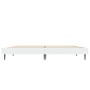 White engineered wood bed frame 135x190 cm by vidaXL, Beds and slatted bases - Ref: Foro24-832285, Price: 101,12 €, Discount: %