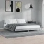 Concrete gray engineered wood bed frame 120x200cm by vidaXL, Beds and slatted bases - Ref: Foro24-832257, Price: 97,07 €, Dis...