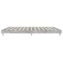 Concrete gray engineered wood bed frame 120x200cm by vidaXL, Beds and slatted bases - Ref: Foro24-832257, Price: 97,07 €, Dis...