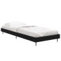 Schwarzer Bettrahmen aus Holzwerkstoff, 75 x 190 cm von vidaXL, Betten und Lattenroste - Ref: Foro24-832310, Preis: 73,50 €, ...