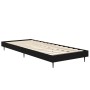 Schwarzer Bettrahmen aus Holzwerkstoff, 75 x 190 cm von vidaXL, Betten und Lattenroste - Ref: Foro24-832310, Preis: 73,50 €, ...