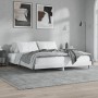 Glänzend weißer Holzwerkstoff-Bettrahmen 200 x 200 cm von vidaXL, Betten und Lattenroste - Ref: Foro24-832215, Preis: 121,99 ...