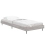 Estructura de cama madera de ingeniería gris Sonoma 75x190 cm de vidaXL, Camas y somieres - Ref: Foro24-832315, Precio: 79,45...