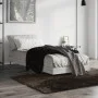 Sonoma gray engineered wood bed frame 75x190 cm by vidaXL, Beds and slatted bases - Ref: Foro24-832315, Price: 78,27 €, Disco...
