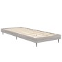 Estructura de cama madera de ingeniería gris Sonoma 75x190 cm de vidaXL, Camas y somieres - Ref: Foro24-832315, Precio: 79,45...
