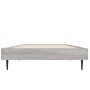 Estructura de cama madera de ingeniería gris Sonoma 75x190 cm de vidaXL, Camas y somieres - Ref: Foro24-832315, Precio: 79,45...