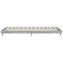 Sonoma gray engineered wood bed frame 75x190 cm by vidaXL, Beds and slatted bases - Ref: Foro24-832315, Price: 78,27 €, Disco...
