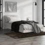 Concrete gray engineered wood bed frame 90x200cm by vidaXL, Beds and slatted bases - Ref: Foro24-832273, Price: 73,21 €, Disc...