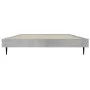 Concrete gray engineered wood bed frame 90x200cm by vidaXL, Beds and slatted bases - Ref: Foro24-832273, Price: 73,21 €, Disc...