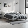 Estructura de cama madera de ingeniería gris Sonoma 120x190 cm de vidaXL, Camas y somieres - Ref: Foro24-832299, Precio: 116,...