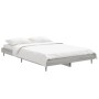 Estructura de cama madera de ingeniería gris Sonoma 120x190 cm de vidaXL, Camas y somieres - Ref: Foro24-832299, Precio: 116,...