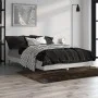 Sonoma gray engineered wood bed frame 120x190 cm by vidaXL, Beds and slatted bases - Ref: Foro24-832299, Price: 114,85 €, Dis...