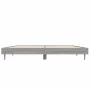 Sonoma gray engineered wood bed frame 120x190 cm by vidaXL, Beds and slatted bases - Ref: Foro24-832299, Price: 114,85 €, Dis...