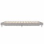 Estructura de cama madera de ingeniería gris Sonoma 120x190 cm de vidaXL, Camas y somieres - Ref: Foro24-832299, Precio: 116,...