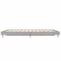 Sonoma gray engineered wood bed frame 120x190 cm by vidaXL, Beds and slatted bases - Ref: Foro24-832299, Price: 114,85 €, Dis...