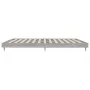 Sonoma gray engineered wood bed frame 200x200 cm by vidaXL, Beds and slatted bases - Ref: Foro24-832219, Price: 114,20 €, Dis...