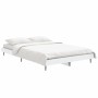 Weißer Bettrahmen aus Holzwerkstoff, 120 x 190 cm von vidaXL, Betten und Lattenroste - Ref: Foro24-832293, Preis: 117,60 €, R...