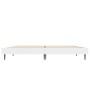 Estructura de cama madera de ingeniería blanca 120x190 cm de vidaXL, Camas y somieres - Ref: Foro24-832293, Precio: 121,48 €