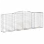 Cesta gaviones forma arco hierro galvanizado 400x50x140/160 cm