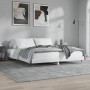 Estructura de cama madera de ingeniería blanco brillo 140x200cm de vidaXL, Camas y somieres - Ref: Foro24-832143, Precio: 138...