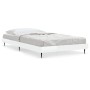 Bettgestell aus glänzend weißem Holzwerkstoff, 90 x 190 cm von vidaXL, Betten und Lattenroste - Ref: Foro24-832303, Preis: 90...
