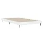 Glossy white engineered wood bed frame 90x190 cm by vidaXL, Beds and slatted bases - Ref: Foro24-832303, Price: 88,91 €, Disc...