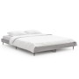 Estructura de cama madera de ingeniería gris Sonoma 140x190 cm de vidaXL, Camas y somieres - Ref: Foro24-832283, Precio: 124,...