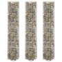 Circular gabion bed 3 units galvanized steel Ø30x150 cm by vidaXL, Pots and planters - Ref: Foro24-152021, Price: 54,07 €, Di...