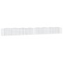 Arriate de gaviones forma arco hierro galvanizado 800x50x100 cm