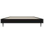 Schwarzer Bettrahmen aus Holzwerkstoff, 90 x 190 cm von vidaXL, Betten und Lattenroste - Ref: Foro24-832302, Preis: 85,92 €, ...