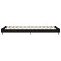 Black engineered wood bed frame 90x190 cm by vidaXL, Beds and slatted bases - Ref: Foro24-832302, Price: 85,92 €, Discount: %