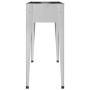 Jardinera de acero galvanizado 100,5x40,5x90 cm de vidaXL, Maceteros y jardineras - Ref: Foro24-152262, Precio: 50,18 €, Desc...