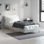 Betongrauer Bettrahmen aus Holzwerkstoff, 75 x 190 cm von vidaXL, Betten und Lattenroste - Ref: Foro24-832313, Preis: 76,77 €...