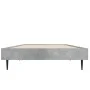 Estructura de cama madera de ingeniería gris hormigón 75x190 cm de vidaXL, Camas y somieres - Ref: Foro24-832313, Precio: 75,...