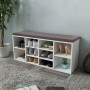 Schuhschrank mit 10 Fächern in Weiß von vidaXL, Bänke für Hallen und Lager - Ref: Foro24-242554, Preis: 97,65 €, Rabatt: %