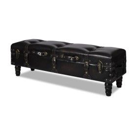 Klappbare Truhenbank, Truhenform, braun, lang von vidaXL, Bänke für Hallen und Lager - Ref: Foro24-240552, Preis: 128,19 €, R...