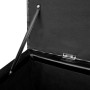 Long Black Wooden Storage Bench by vidaXL, Benches for halls and storage - Ref: Foro24-241063, Price: 173,19 €, Discount: %