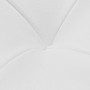 Otomana de almacenamiento de cuero artificial blanco de vidaXL, Bancos para recibidores y almacenamiento - Ref: Foro24-242406...