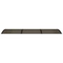 Marquesina de puerta policarbonato negro 300x75 cm