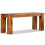 Bank aus massivem Palisanderholz, 110 x 35 x 45 cm von vidaXL, Bänke für Hallen und Lager - Ref: Foro24-244352, Preis: 158,91...