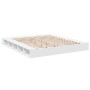 Estructura de cama madera de ingeniería blanca 180x200 cm