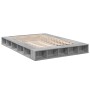 Estructura de cama madera de ingeniería gris Sonoma 140x200 cm