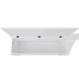 Barockstil MDF Weißer Speicherbank von vidaXL, Bänke für Hallen und Lager - Ref: Foro24-242646, Preis: 177,33 €, Rabatt: %