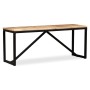Massivholz-Mangoholz-Bank 110x35x45 cm von vidaXL, Bänke für Hallen und Lager - Ref: Foro24-244902, Preis: 110,32 €, Rabatt: %
