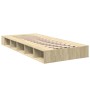 Estructura de cama madera de ingeniería roble Sonoma 100x200 cm