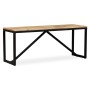 Massivholz-Mangoholz-Bank 110x35x45 cm von vidaXL, Bänke für Hallen und Lager - Ref: Foro24-244902, Preis: 110,32 €, Rabatt: %