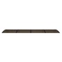 Marquesina de puerta policarbonato negro 350x100 cm