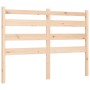 Bed frame with solid wood headboard 120x200 cm by vidaXL, Beds and slatted bases - Ref: Foro24-3192031, Price: 115,54 €, Disc...