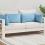 Cojines para exteriores 60x40 cm azul claro 4 unidades