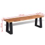 Bank aus massivem Akazienholz, 145 cm von vidaXL, Bänke für Hallen und Lager - Ref: Foro24-245687, Preis: 176,45 €, Rabatt: %